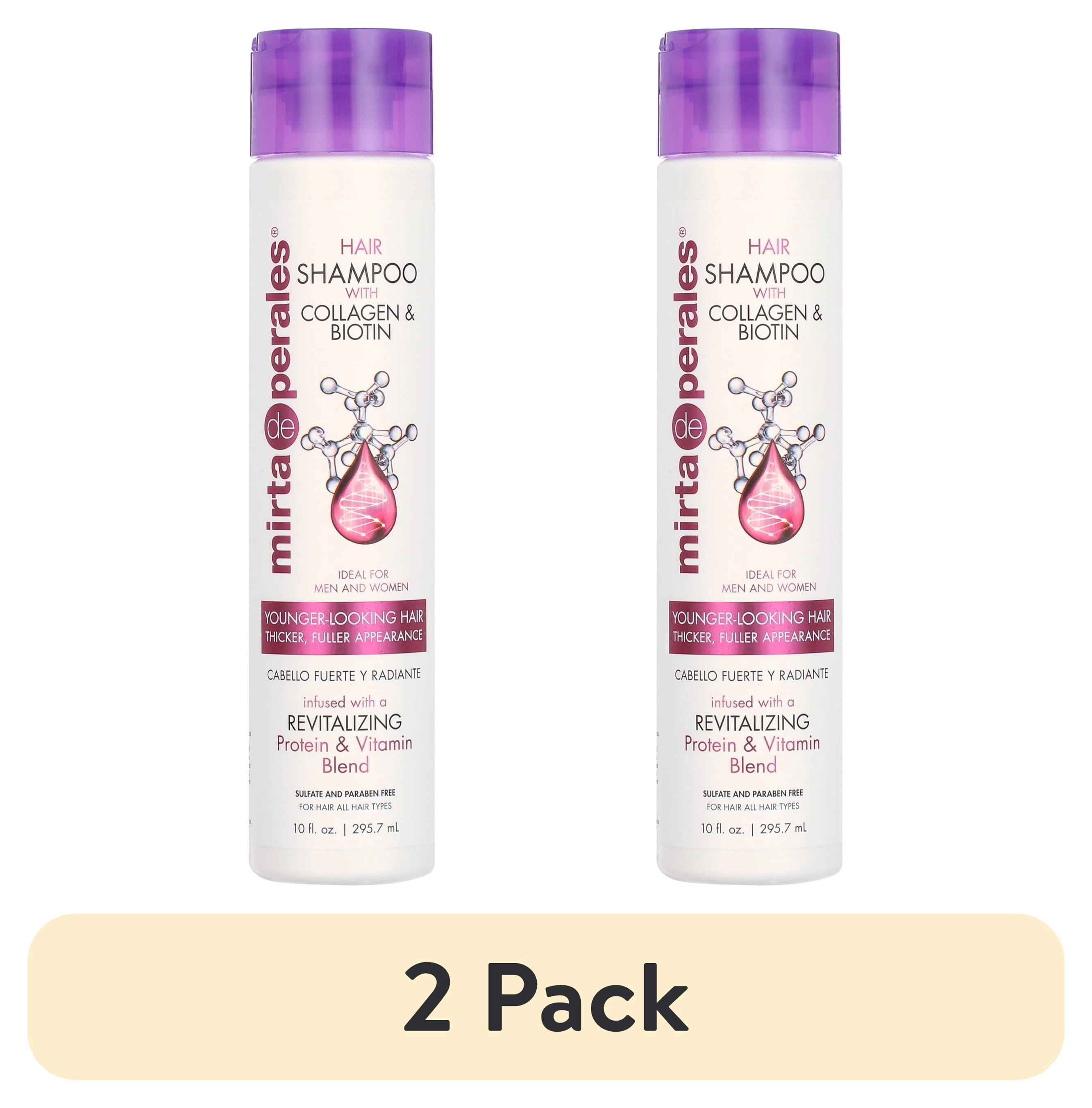 (2 pack) Mirta de Perales, Collagen & Biotin Hair Shampoo 10 oz