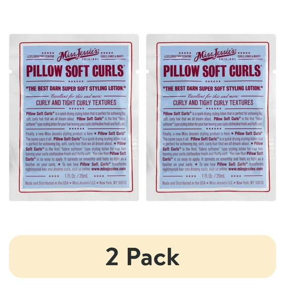 (2 pack) Miss Jessie's 1 Oz. Pillow Soft Curls Styling Lotion