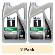 (2 pack) Mobil 1 Advanced Fuel Economy Full Synthetic Motor Oil 0W-16, 5 Quart
