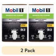 2 pack Mobil 1 Advanced Fuel Economy Full Synthetic Motor Oil 0W-20, 12 Quart