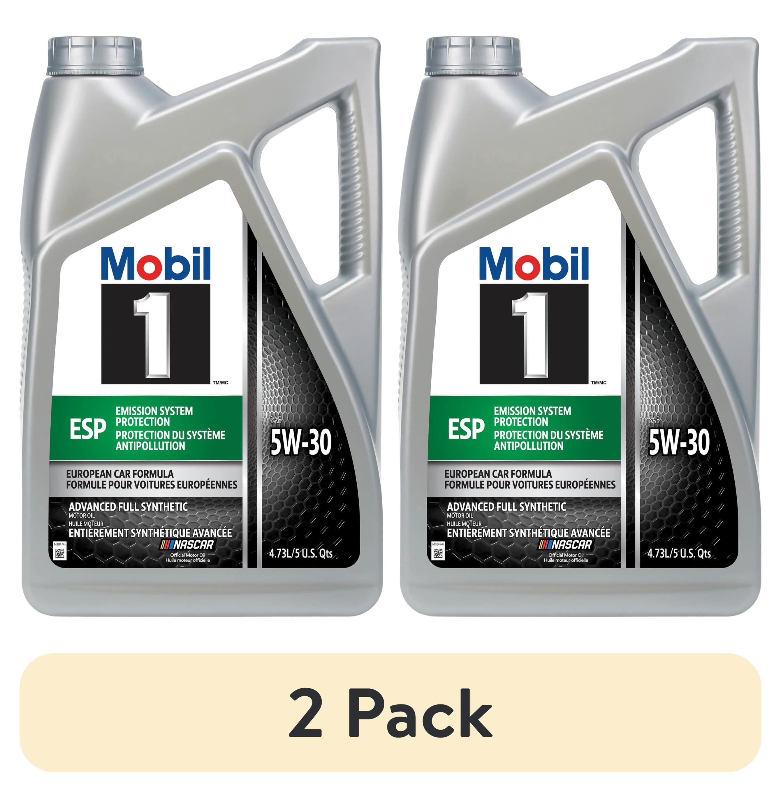 Mobil 1 ESP 5W-30 エンジンオイル 4L 2缶 2 pack) Mobil 1 ESP Standard Full Synthetic Engine Oil 5W-30 5