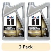 2 pack Mobil 1 Extended Performance Full Synthetic Motor Oil 10W-30, 5 Quart