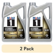 2 pack Mobil 1 Extended Performance Full Synthetic Motor Oil 5W-20, 5 Quart
