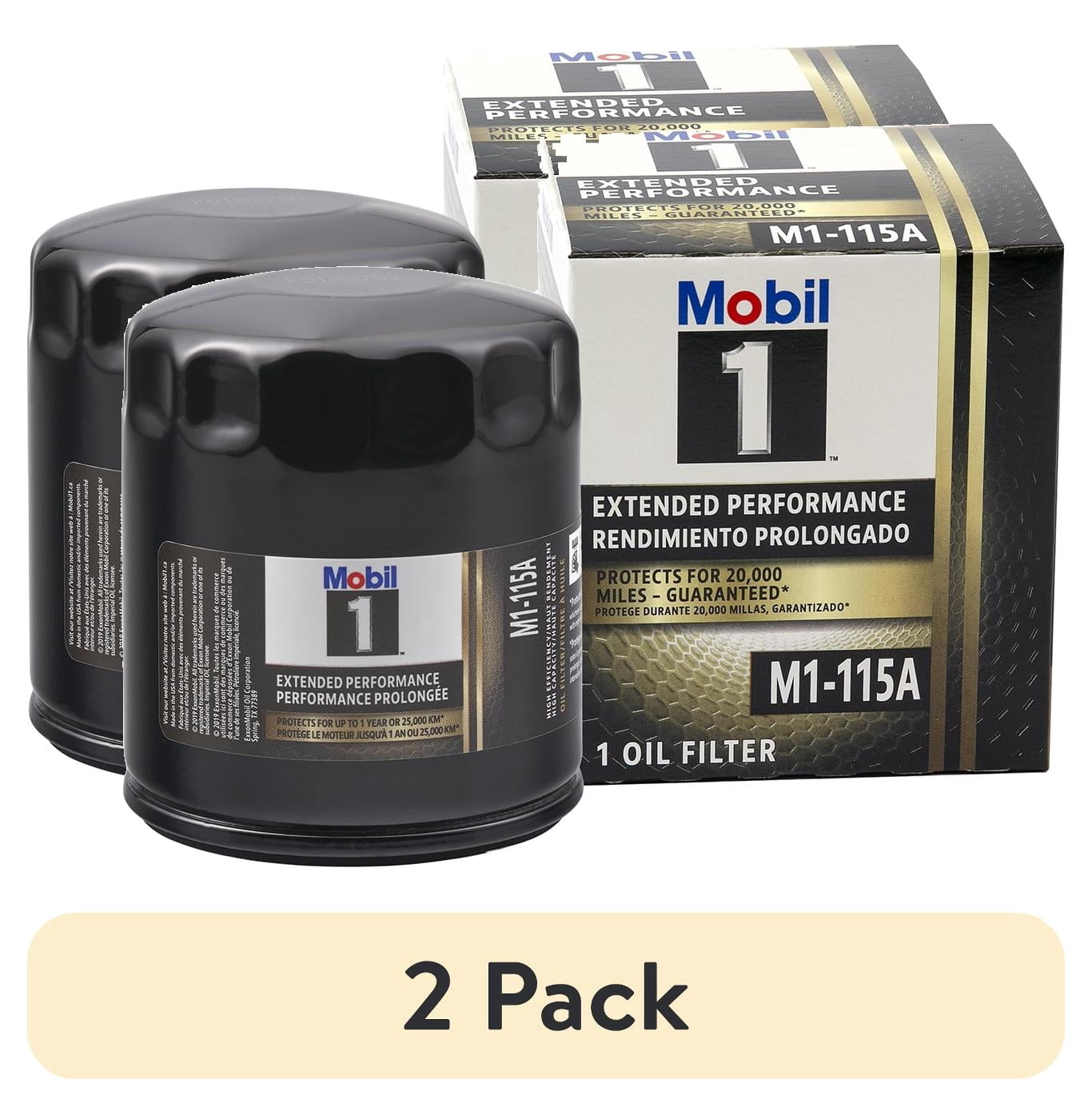 (2 pack) Mobil 1 Extended Performance M1-115A Oil Filter