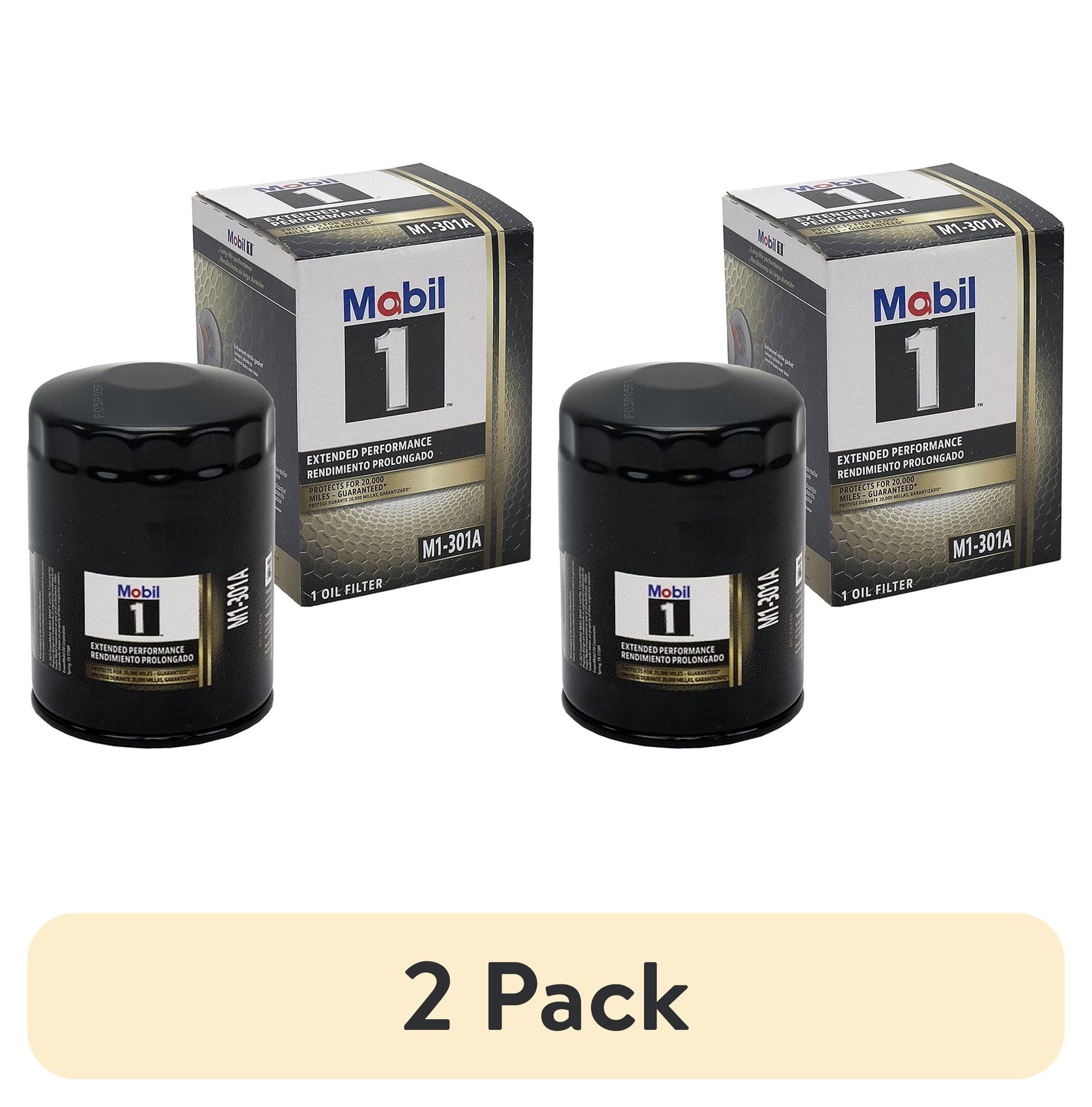(2 pack) Mobil 1 Extended Performance M1-301A Oil Filter - 20,000 Miles Protection