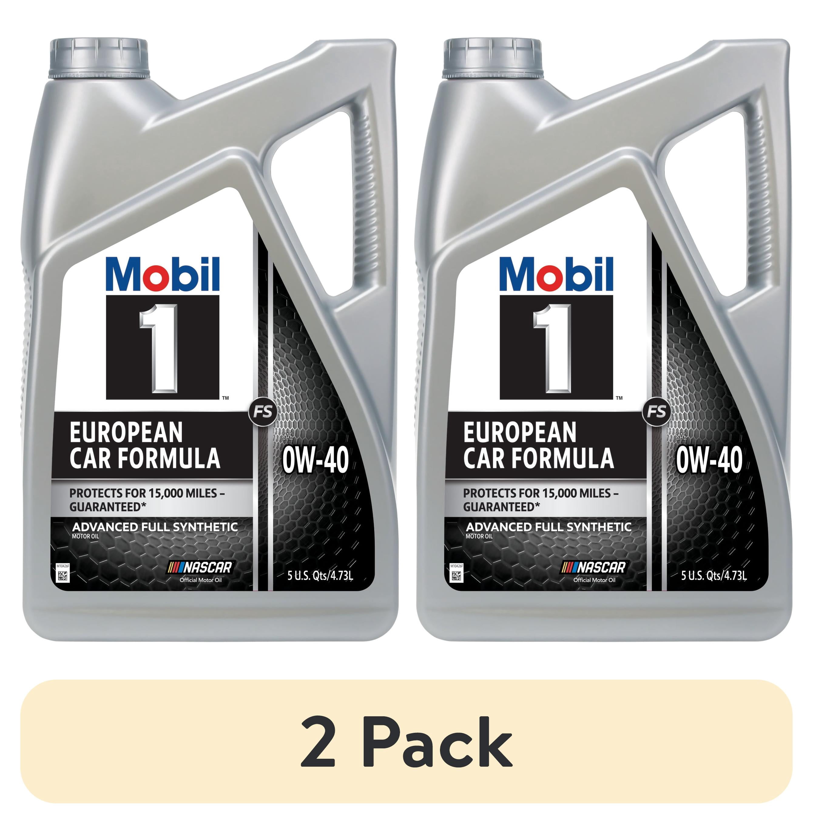 Mobil 1 European Car Formula 0W-40 x 5 本 Free Shipping! Mobil 1 Full Synthetic Motor Oil 0W-40 European Car