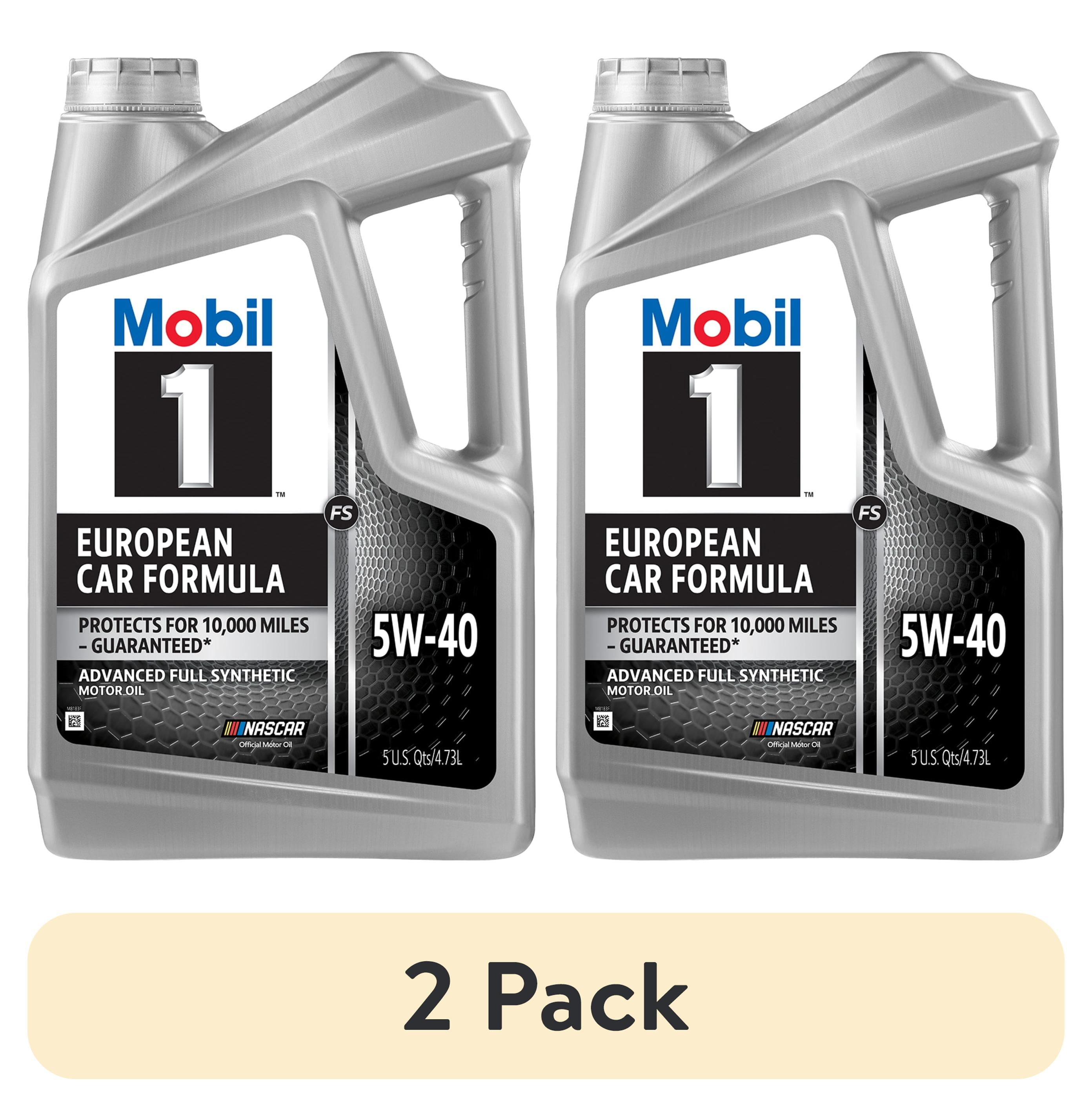 Mobil 1 FS European Car Formula Full Synthetic Motor Oil 5W-40, 5