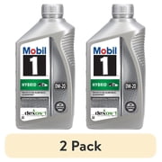 2 pack Mobil 1 Hybrid 0W-20 Advanced Full Synthetic Motor Oil, 1 Quart