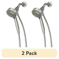 (2 pack) Moen Engage Magnetix 3.5-inch Six-Function Handheld with Magnetic Docking System, Brushed Nickel