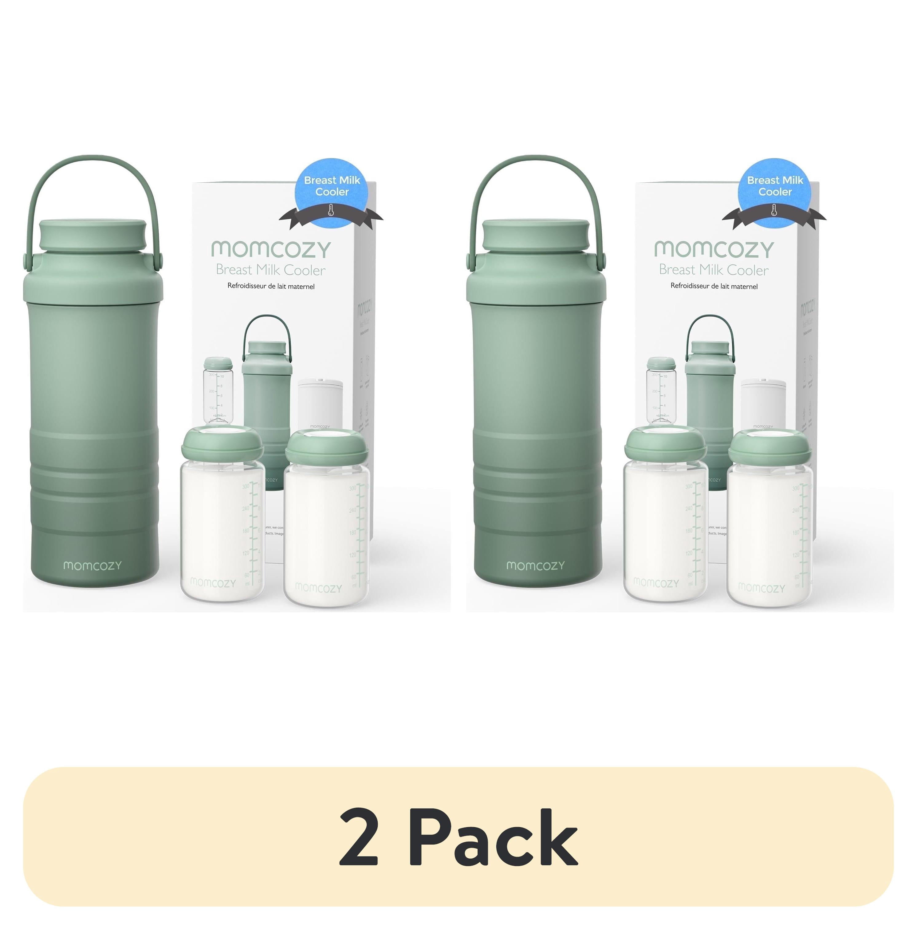 2 pack) Momcozy 22oz Portable Breast Milk Cooler for Outdoor, Life