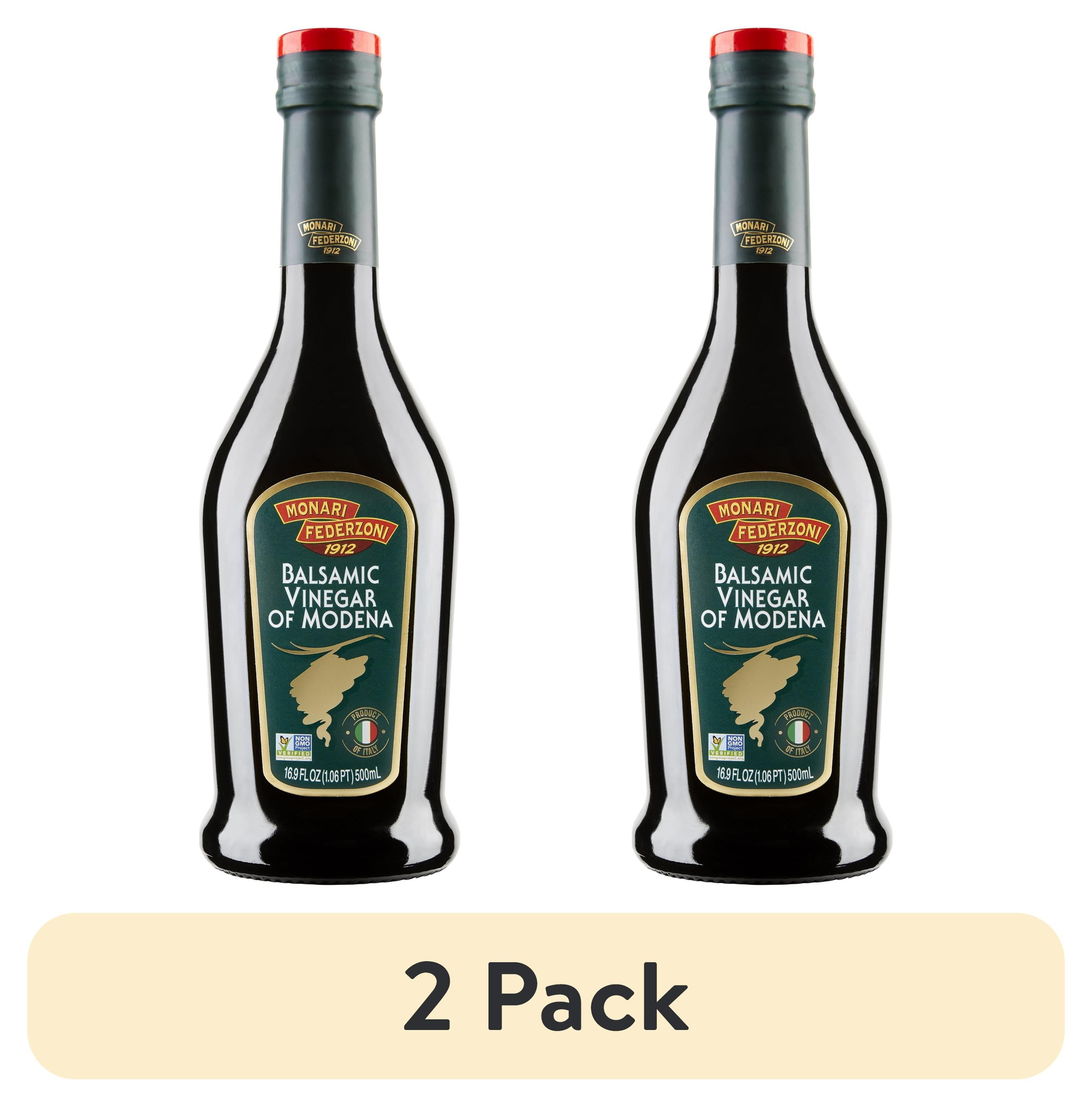 (2 pack) Monari Federzoni Traditional Balsamic Vinegar of Modena - 16.9 fl oz
