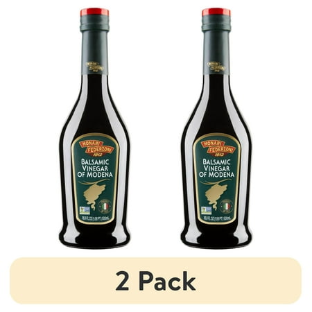 (2 pack) Monari Federzoni Balsamic Vinegar Of Modena - 16.9 Fl oz