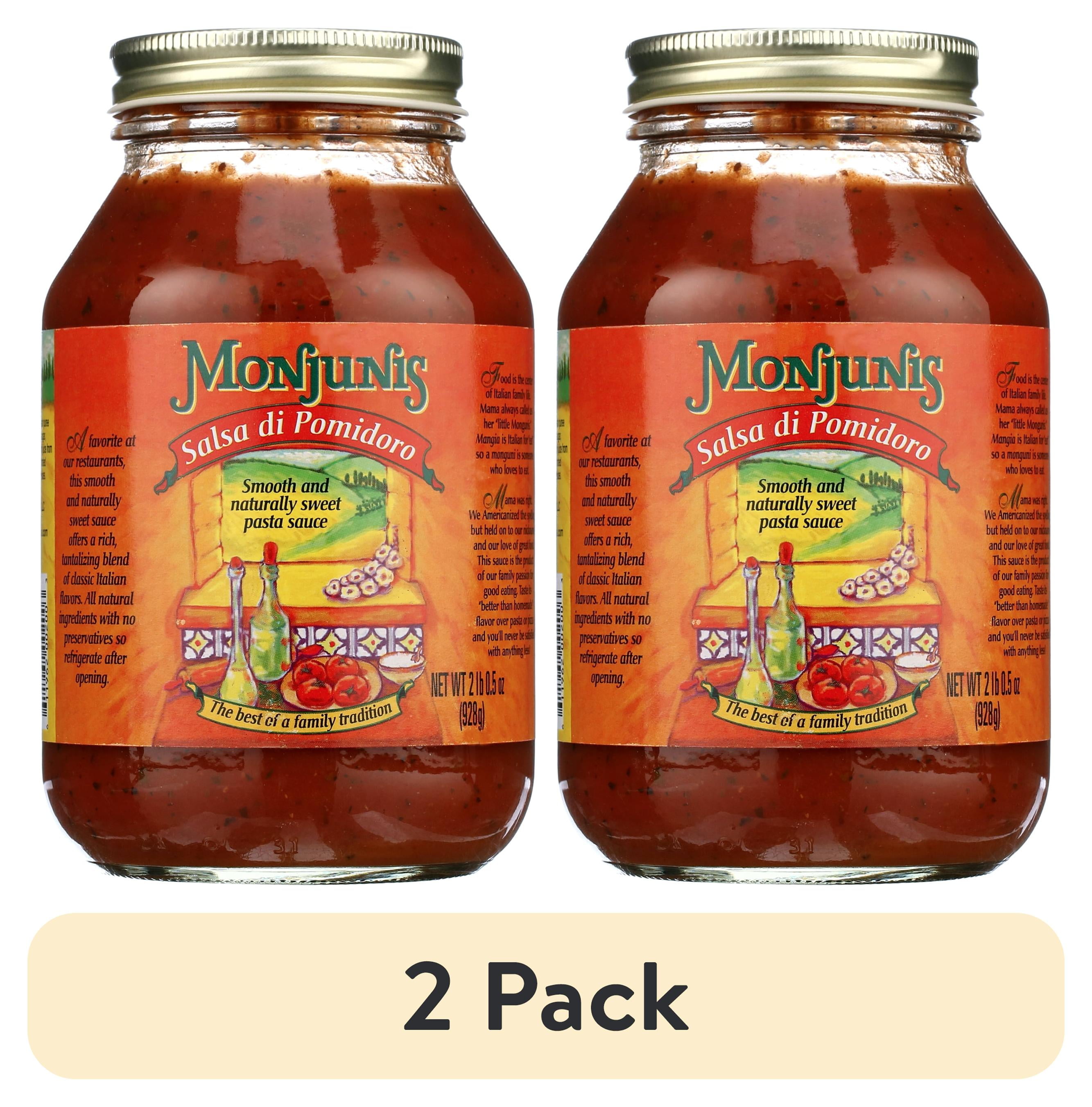 (2 pack) Monjunis Salsa Di Pomidoro 32oz