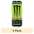 thumbnail image 1 of (2 pack) Monster Energy, Rehab Green Tea, 15.5 fl oz, 1 count, 1 of 6