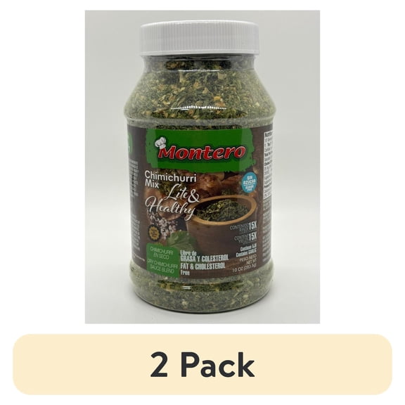 (2 pack) Montero Dry Chimichurri Mix Montero, 10 oz