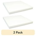 thumbnail image 1 of (2 pack) Morning Glory Craft and Cushion Foam, 22" x 22" Square x 2" Thick, 1 Each. White, 1 of 4