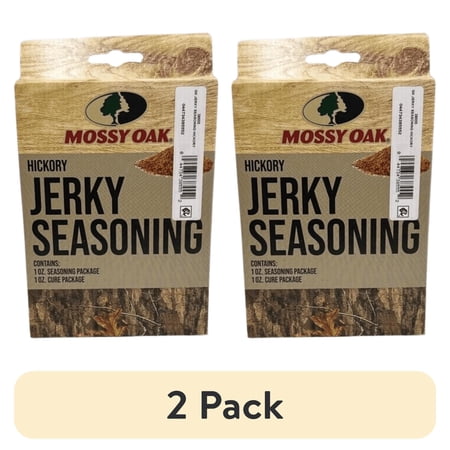 (2 pack) Mossy Oak Hickory Jerky Seasoning Kit