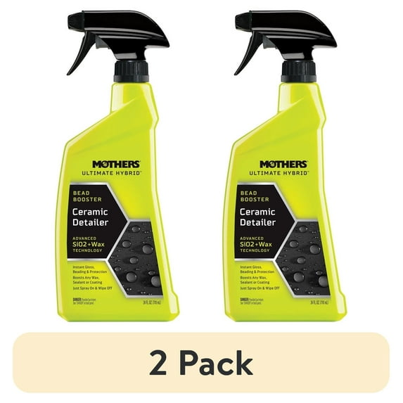 (2 pack) Mothers Ultimate Hybrid Ceramic Detailer, Automotive Cleaners, 24 oz