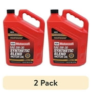 2 pack Motorcraft Synthetic Blend Motor Oil, 5W-30 - A premium-quality motor oil specifically developed for Ford Motor Company vehicles, 5 quart jug, sold by each