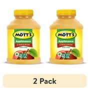(2 pack) Mott's Cinnamon Applesauce, 48 Ounce, Jar