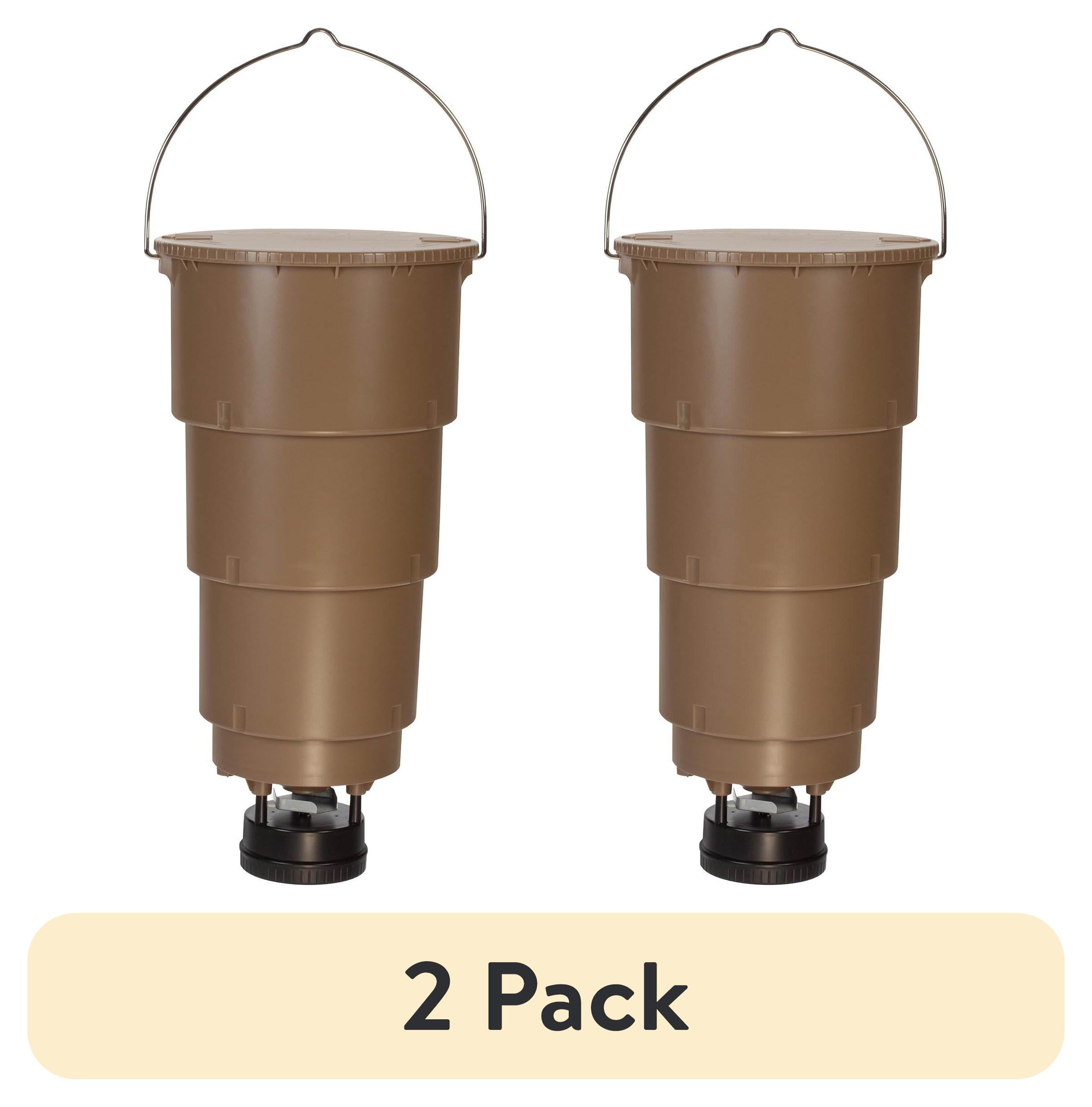 (2 pack) Moultrie 5-Gallon All-In-One Hanging Deer Feeder With Adjustable Timer | AT5