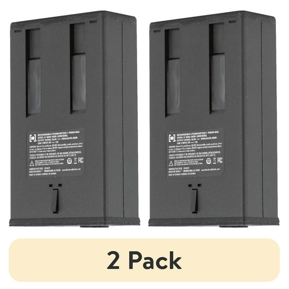 (2 pack) Moultrie Power Mag Battery Pack for Edge Series Cell Trail Cameras - 3100mAh - Trail Camera Battery