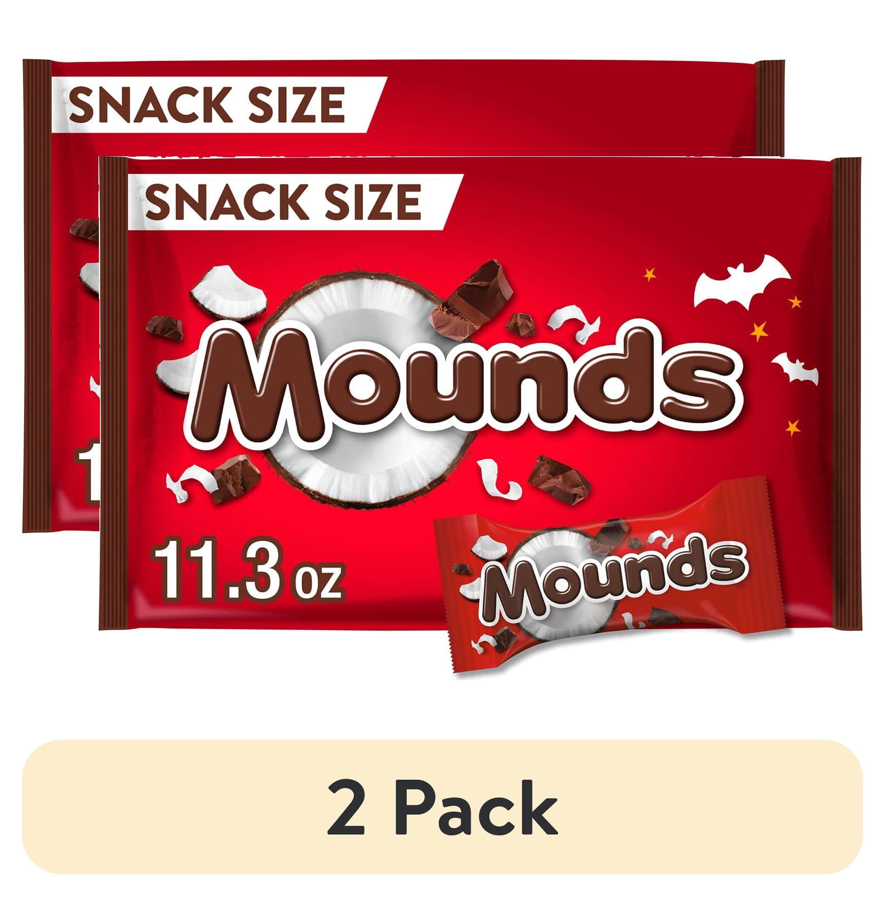 (2 pack) Mounds Snack Size 11.3oz