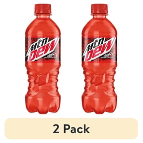 (2 pack) Mountain Dew Code Red Soda 20oz Bottles (Pack of 8)