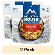 2 pack Mountain House Breakfast Skillet, Freeze-Dried Camping & Backpacking Food, 2 Servings, GF