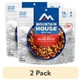 thumbnail image 1 of (2 pack) Mountain House Chili Mac w/Beef, Macaroni and Beef ,Freeze-Dried Food, 2 Servings, Wheat, 1 of 6