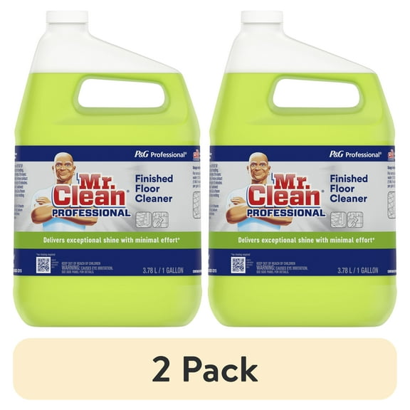 (2 pack) Mr. Clean Professional All Purpose Floor Cleaner, 1 Gallon