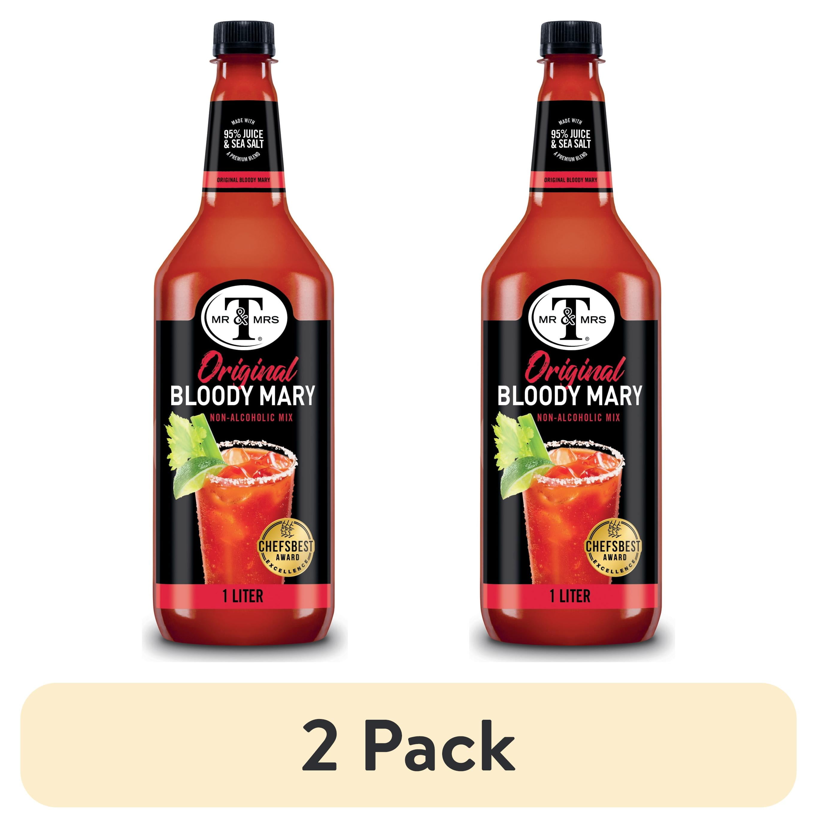 Mr & Mrs T Bloody Mary Mix 1 L with Ripe Tomatoes Lemon Juice