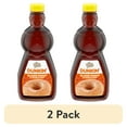 thumbnail image 1 of (2 pack) Mrs. Butterworth's Dunkin' Glazed Donut Flavored Pancake Syrup Breakfast Topping, 24 oz., 1 of 6