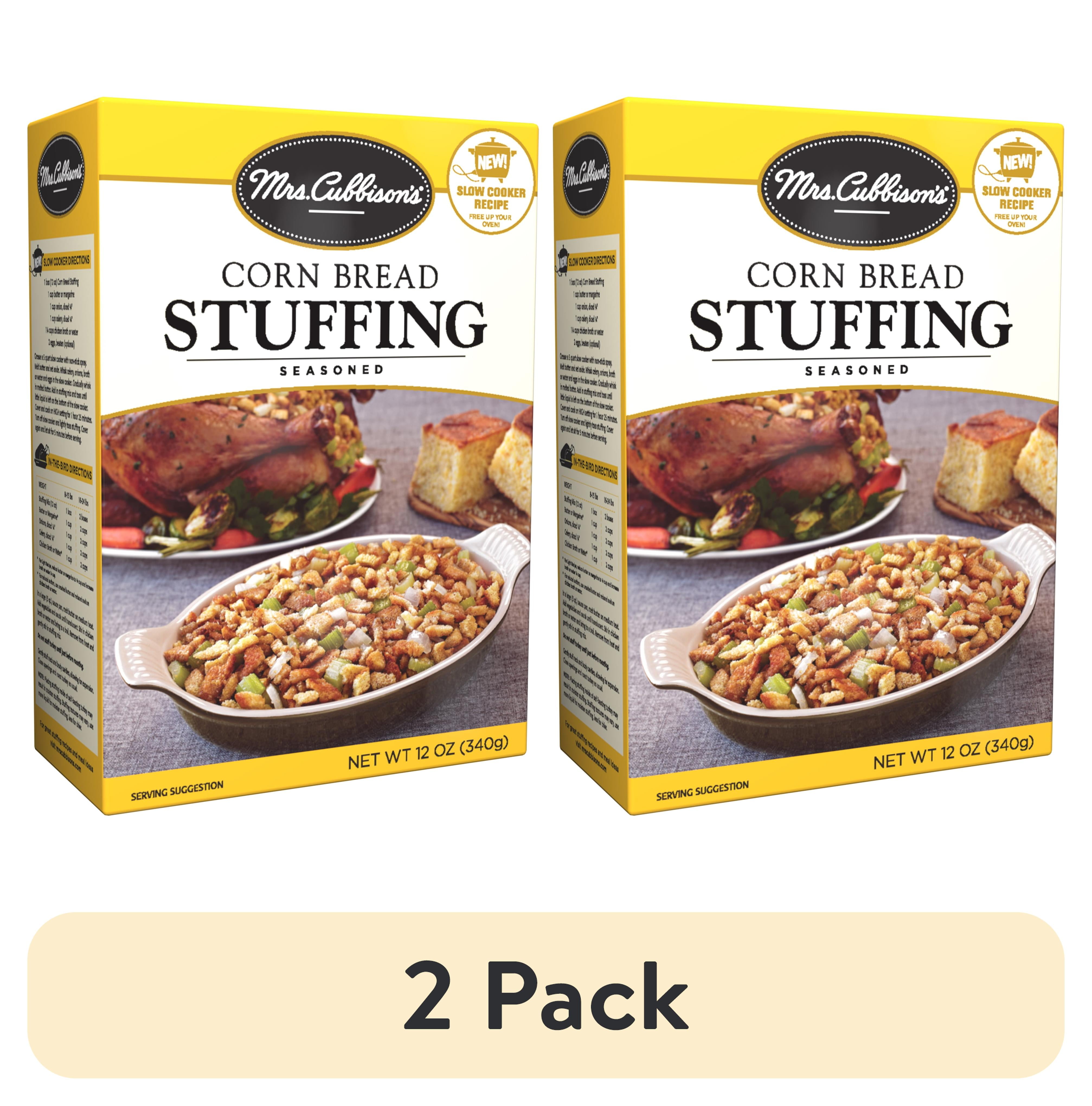 (2 pack) Mrs. Cubbison's Cornbread Turkey Stuffing Mix, 12 oz Box