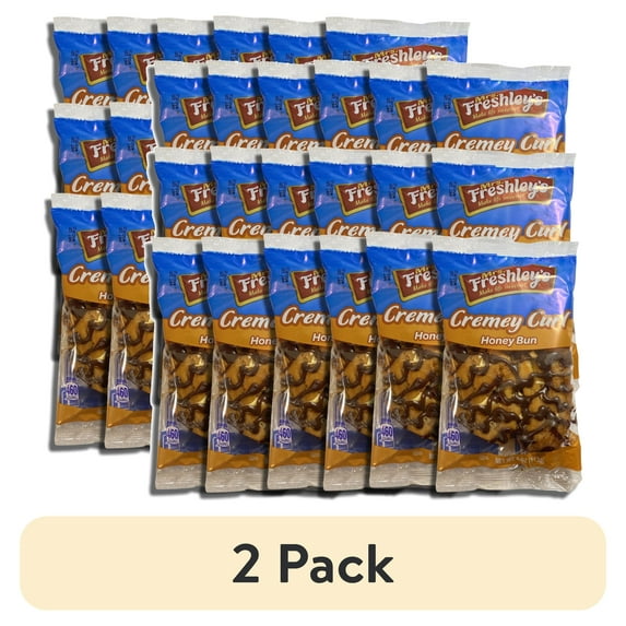 (2 pack) Mrs. Freshley's Creamy Chocolate Honeybuns Value Pack 18 Pack