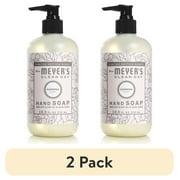 (2 pack) Mrs. Meyer's Clean Day Liquid Hand Soap, Gardenia Scent, 12.5 Ounce Bottle