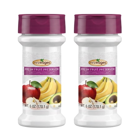 (2 pack) Mrs.Wages Fresh Fruit Preserve, Regular 6 oz Size
