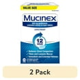 thumbnail image 1 of (2 pack) Mucinex Expectorant 12 Hour Extended Release Tablets, 120ct, 1 of 10