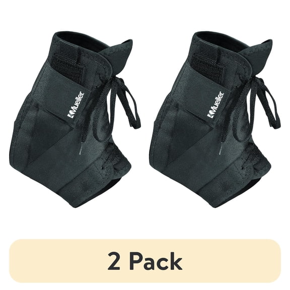 (2 pack) Mueller Soft Ankle LG