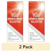 (2 pack) Mueller Sports Wrap, 2" Black