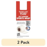 2 pack Mueller Sports Wrap, 2" White