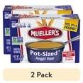 thumbnail image 1 of (2 pack) Mueller's Pot-Sized Sodium-Free, Cholesterol-Free Angel Hair Capellini Pasta, 16 oz (Shelf-Stable), 1 of 10