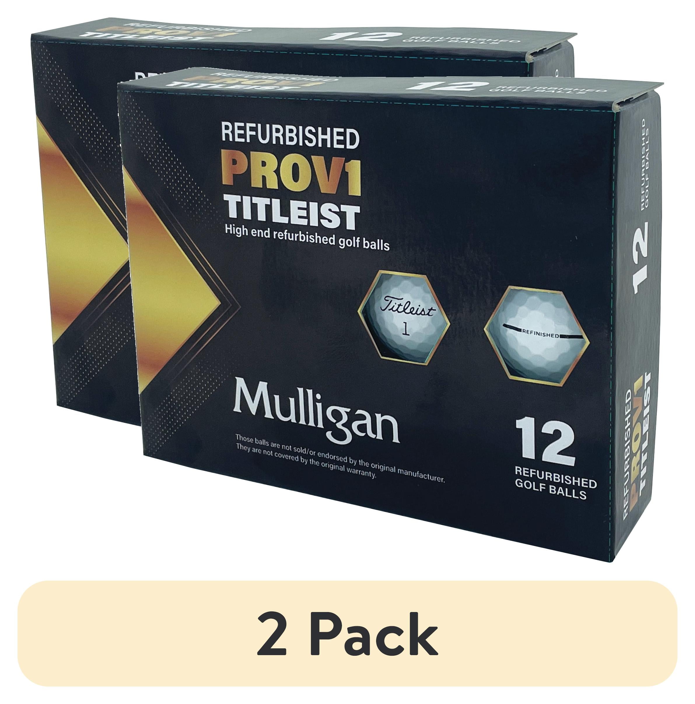 Mulligan Refurbished Titleist Pro V1 Golf Balls – 12-pack of