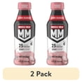 thumbnail image 1 of (2 pack) Muscle Milk Genuine Strawberries 'n Crème Flavor Protein Shake, 14 fl oz, 1 Count Bottle, 1 of 10