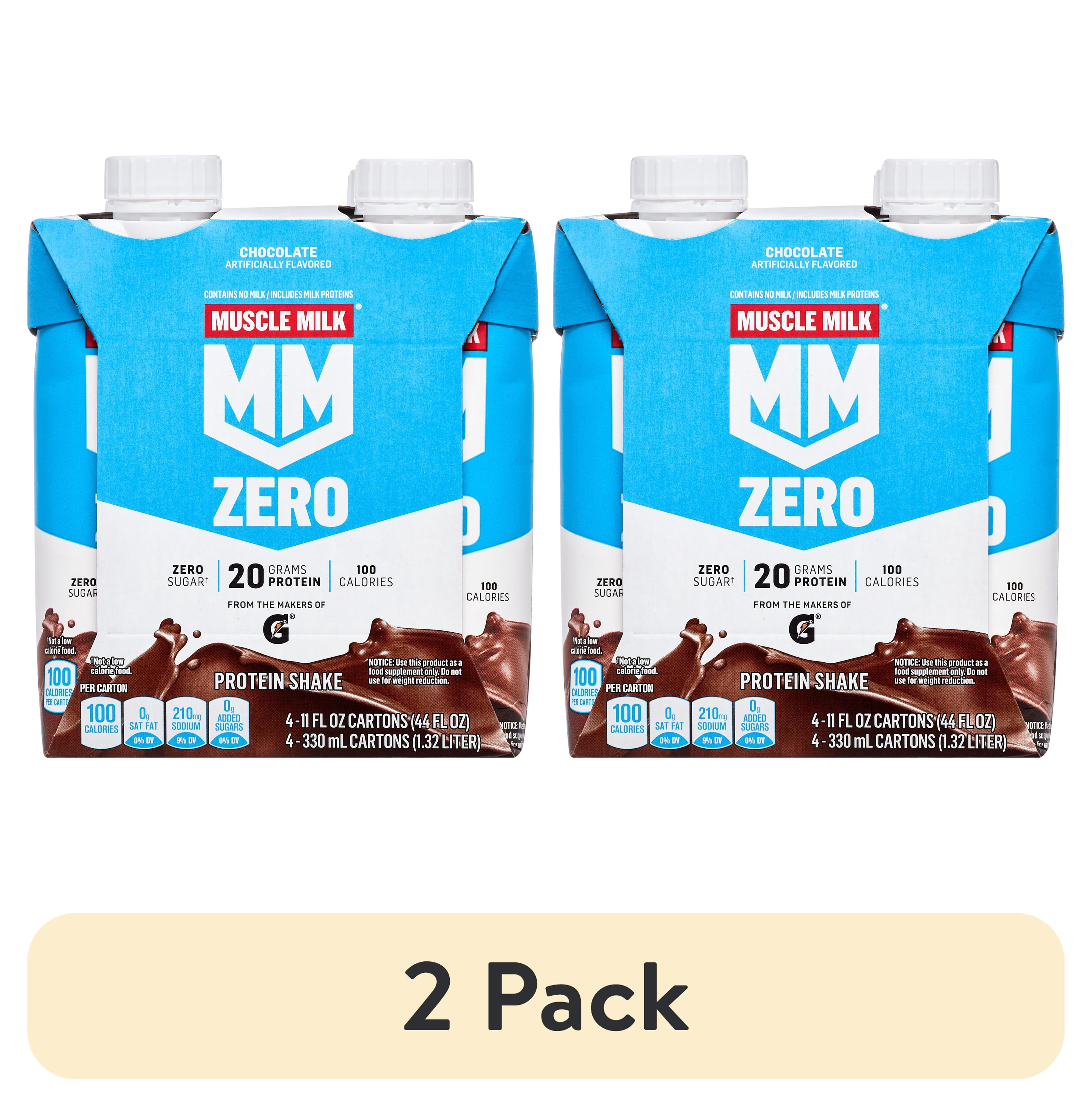 Customer reviews for (2 pack) Muscle Milk Non Dairy Protein Shake