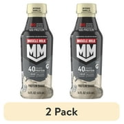 (2 pack) Muscle Milk Pro Advanced Nutrition Intense Vanilla Protein Shake, 14 fl oz, 1 Count Bottle