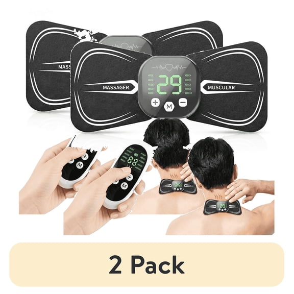 (2 pack) Muscle Stimulator Pocket-Size Device for Shoulder & Back