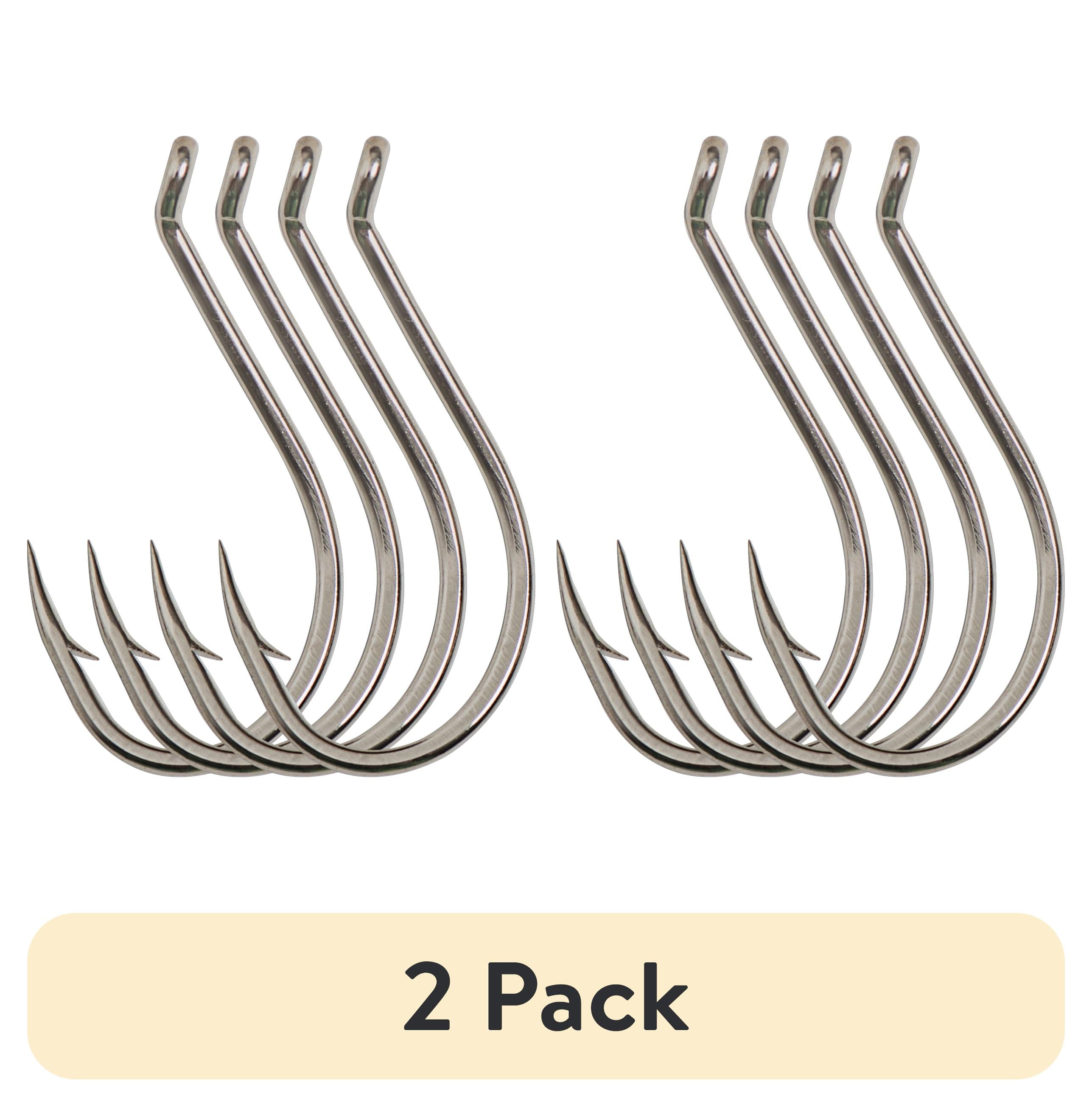 (2 pack) Mustad Beak Hook (Nickel) - 6/0 5pc