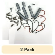 2 pack Mustad Drop Shot Rig Assorted Fishing Hook Kit