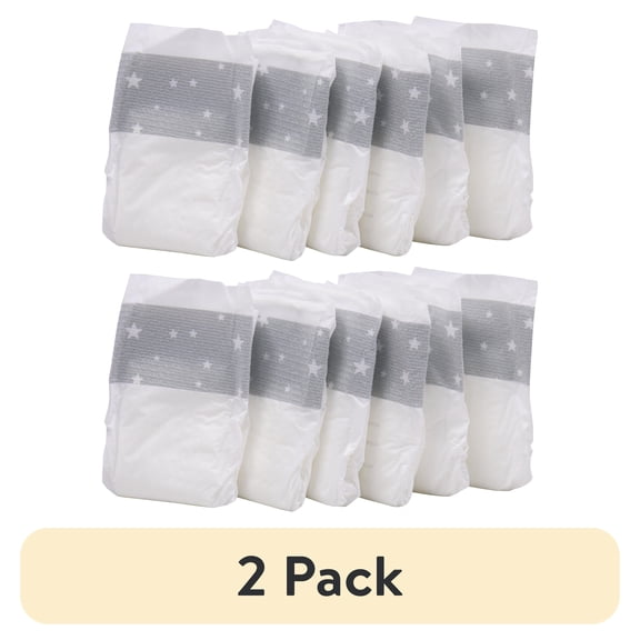 (2 pack) My Sweet Love Baby Doll Diaper Set, 6 Pieces